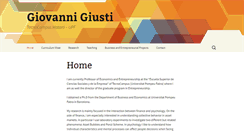 Desktop Screenshot of giovanni-giusti.com